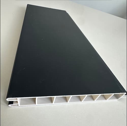 Manufacturer of Outdoor Color Foil PVC Fence and Deck Panels-Steel Blue 5150 - fdcove